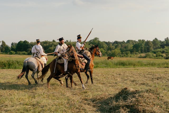 battlefield horseback